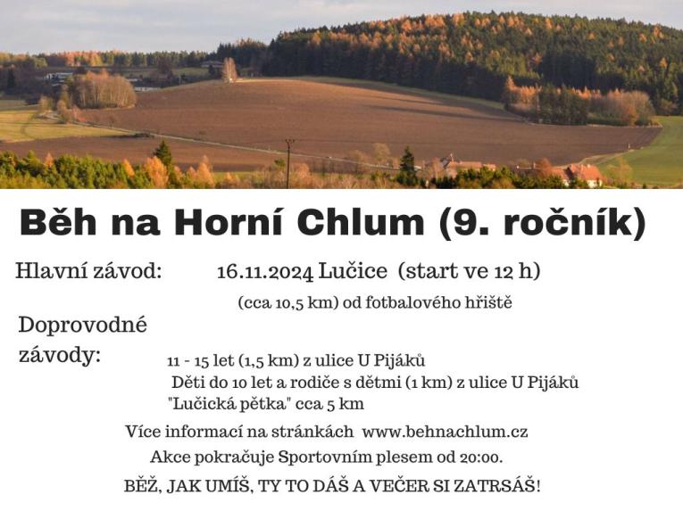 Běh na&nbsp;Horní Chlum